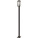 Millworks 2 Light 110.25 inch Oil Rubbed Bronze Outdoor Post Mounted Fixture