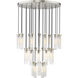 Beau 27 Light 36 inch Brushed Nickel Chandelier Ceiling Light