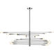 Ascension 20 Light 47.5 inch Chrome Chandelier Ceiling Light