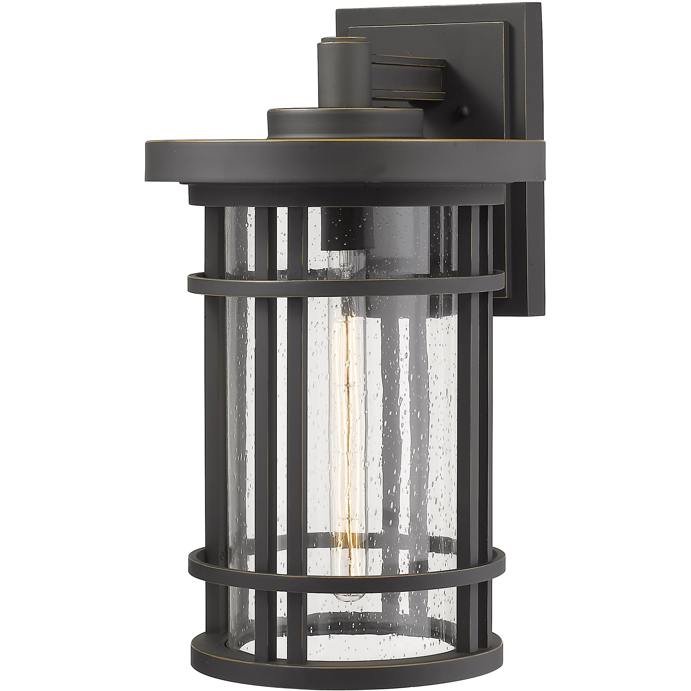 Jordan 1 Light 20 inch Oil Rubbed Bronze Outdoor Wall Light