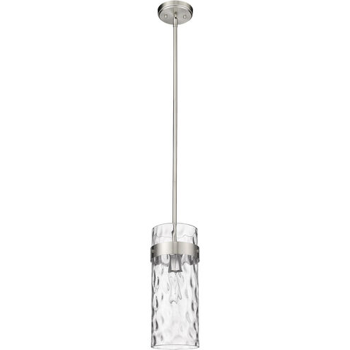 Fontaine 1 Light 6.25 inch Brushed Nickel Pendant Ceiling Light