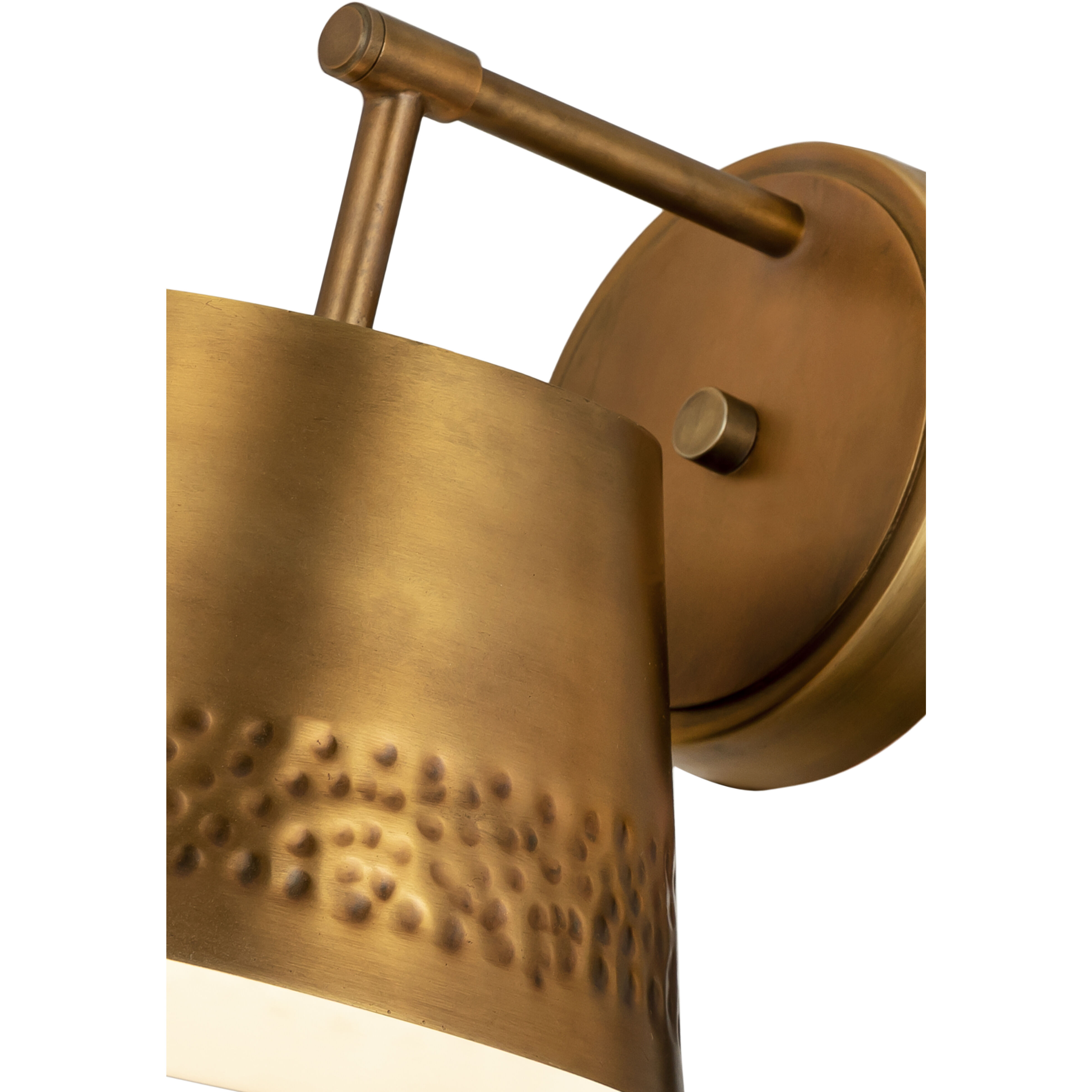 Maddox 1 Light 8 inch Rubbed Brass Wall Sconce Wall Light