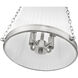 Madeline 4 Light 12 inch Brushed Nickel Pendant Ceiling Light