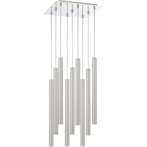 Forest LED 14 inch Chrome Chandelier Ceiling Light