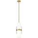 Cayden 1 Light 6.5 inch Modern Gold Pendant Ceiling Light