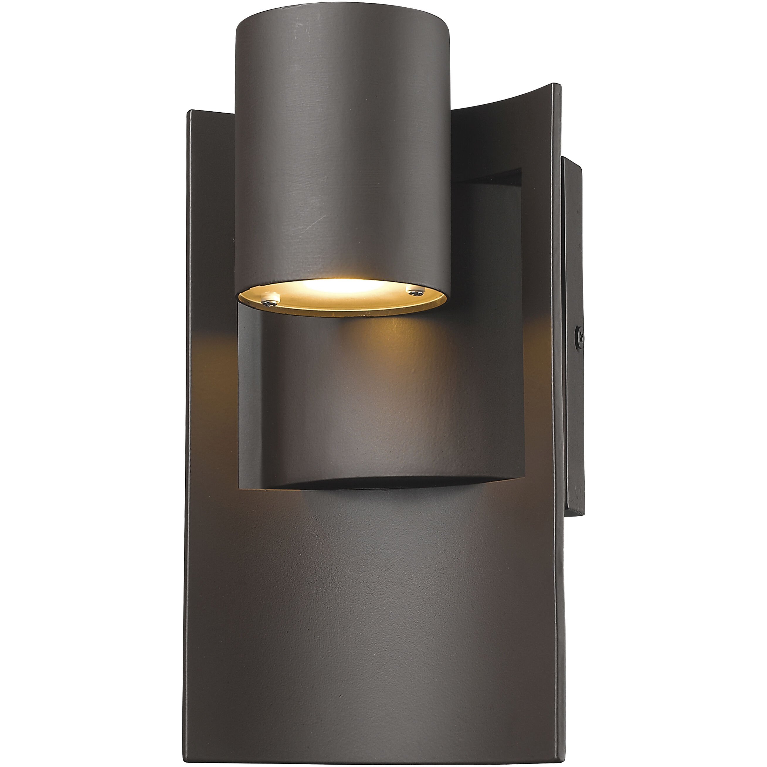 Amador Outdoor Wall Light in Deep Bronze