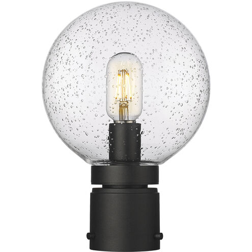 Laurent 1 Light 11.5 inch Black Outdoor Post Mount Fixture
