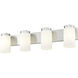 Burk 4 Light 30 inch Brushed Nickel Bath Vanity Light Wall Light