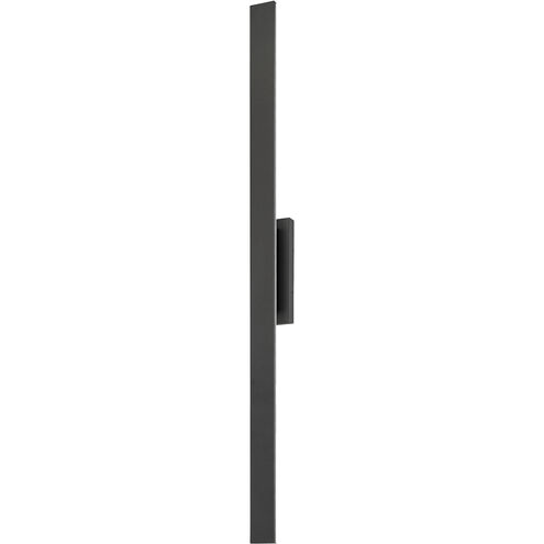 Stylet LED 3.75 inch Sand Black Outdoor Wall Light