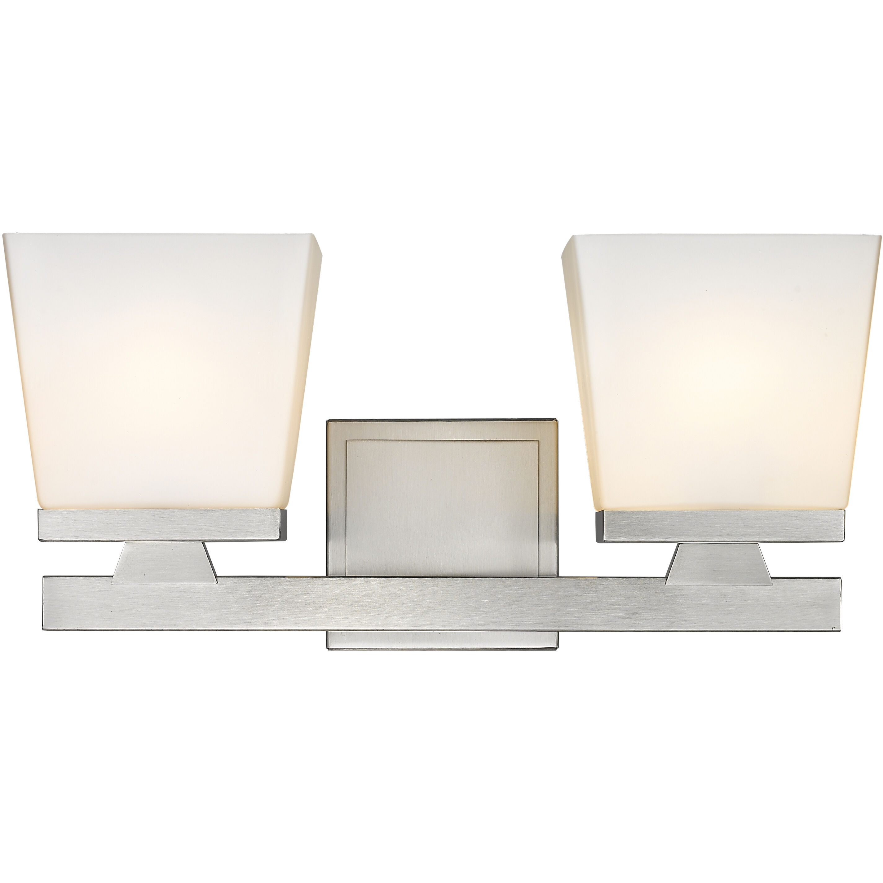 Astor 2 Light 16 inch Brushed Nickel Vanity Wall Light