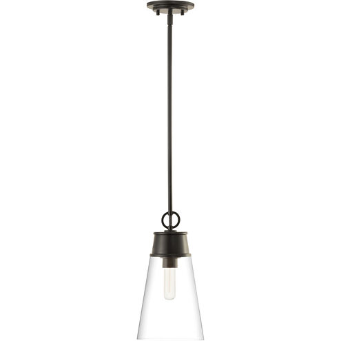 Wentworth 1 Light 7.5 inch Matte Black Pendant Ceiling Light