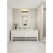 Callista 3 Light 27.5 inch Rubbed Brass Vanity Wall Light