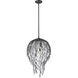 Gabriella 6 Light 18 inch Matte Black Pendant Ceiling Light