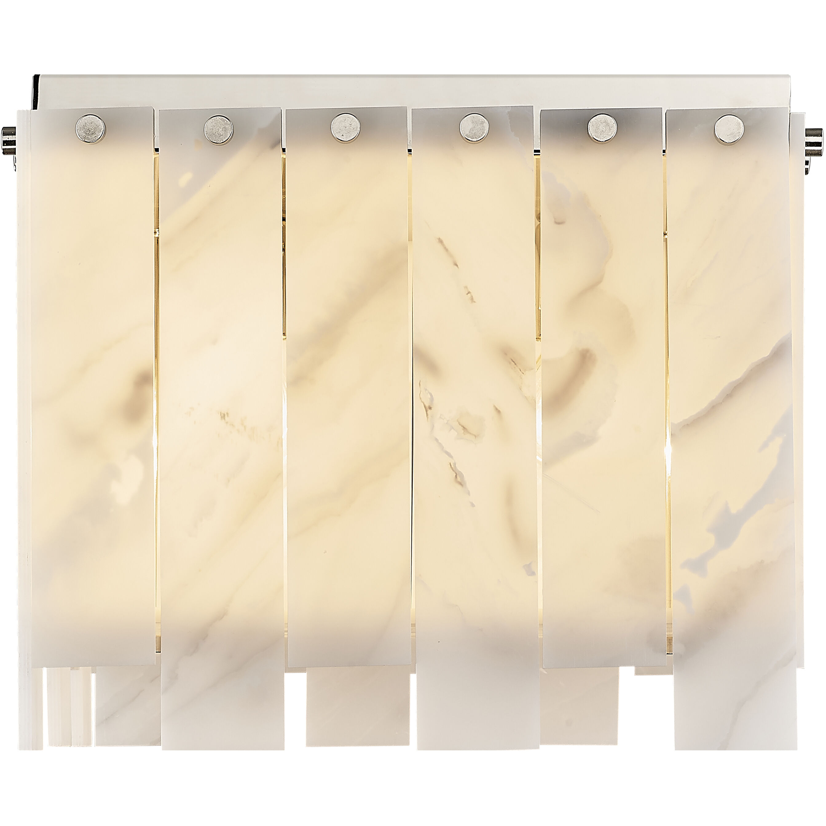 Viviana 4 Light 13.25 inch Polished Nickel Flush Mount Ceiling Light