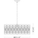 Dealey 6 Light 23.5 inch Matte Black Chandelier Ceiling Light