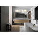 Darcy 3 Light 22 inch Chrome Vanity Wall Light