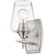 Joliet 1 Light 5 inch Brushed Nickel Wall Sconce Wall Light
