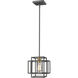Titania 1 Light 8.5 inch Bronze and Olde Brass Pendant Ceiling Light