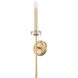 Gaultier 1 Light 4.5 inch Modern Gold Wall Sconce Wall Light