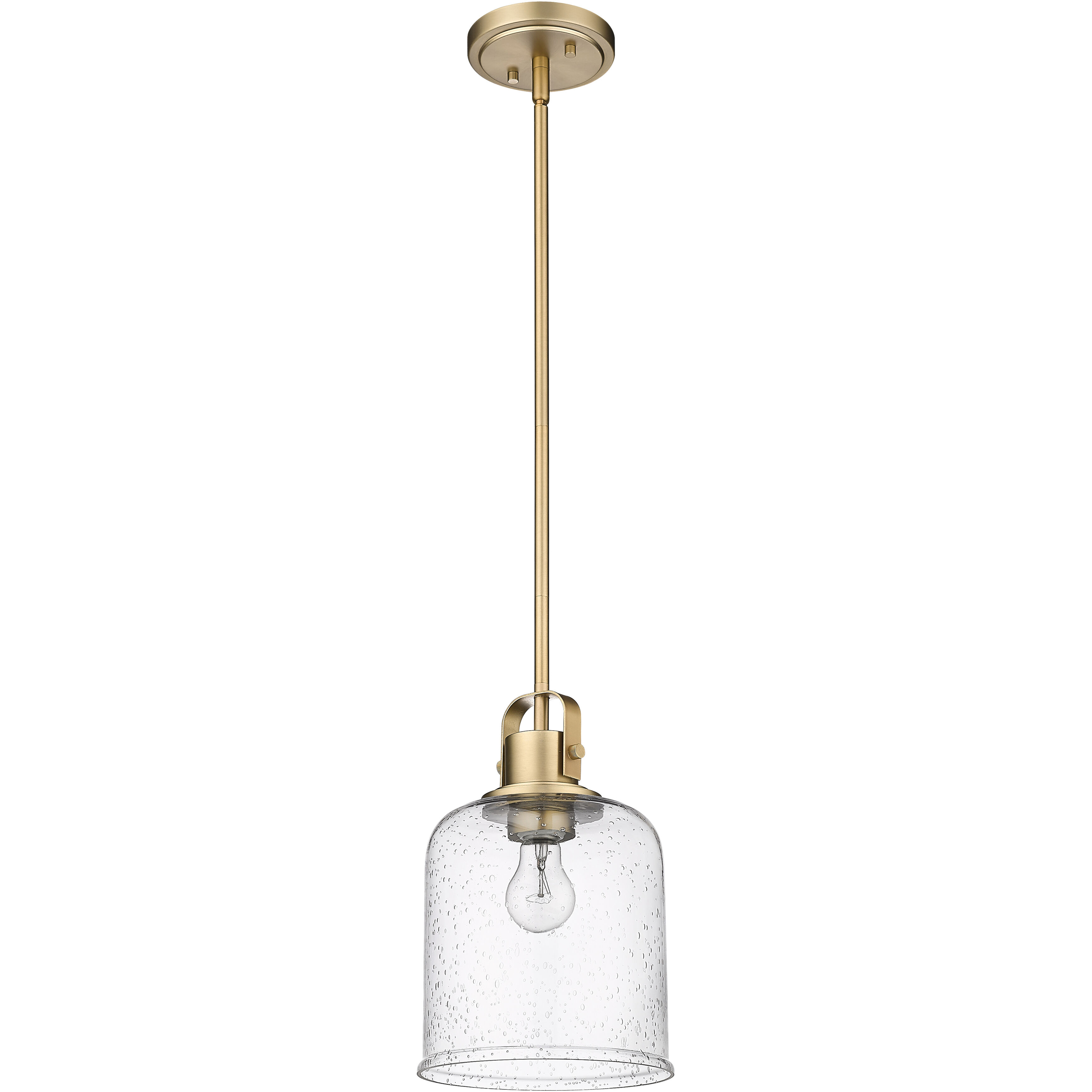 Kinsley 1 Light 8 inch Heirloom Gold Pendant Ceiling Light in Heritage Gold