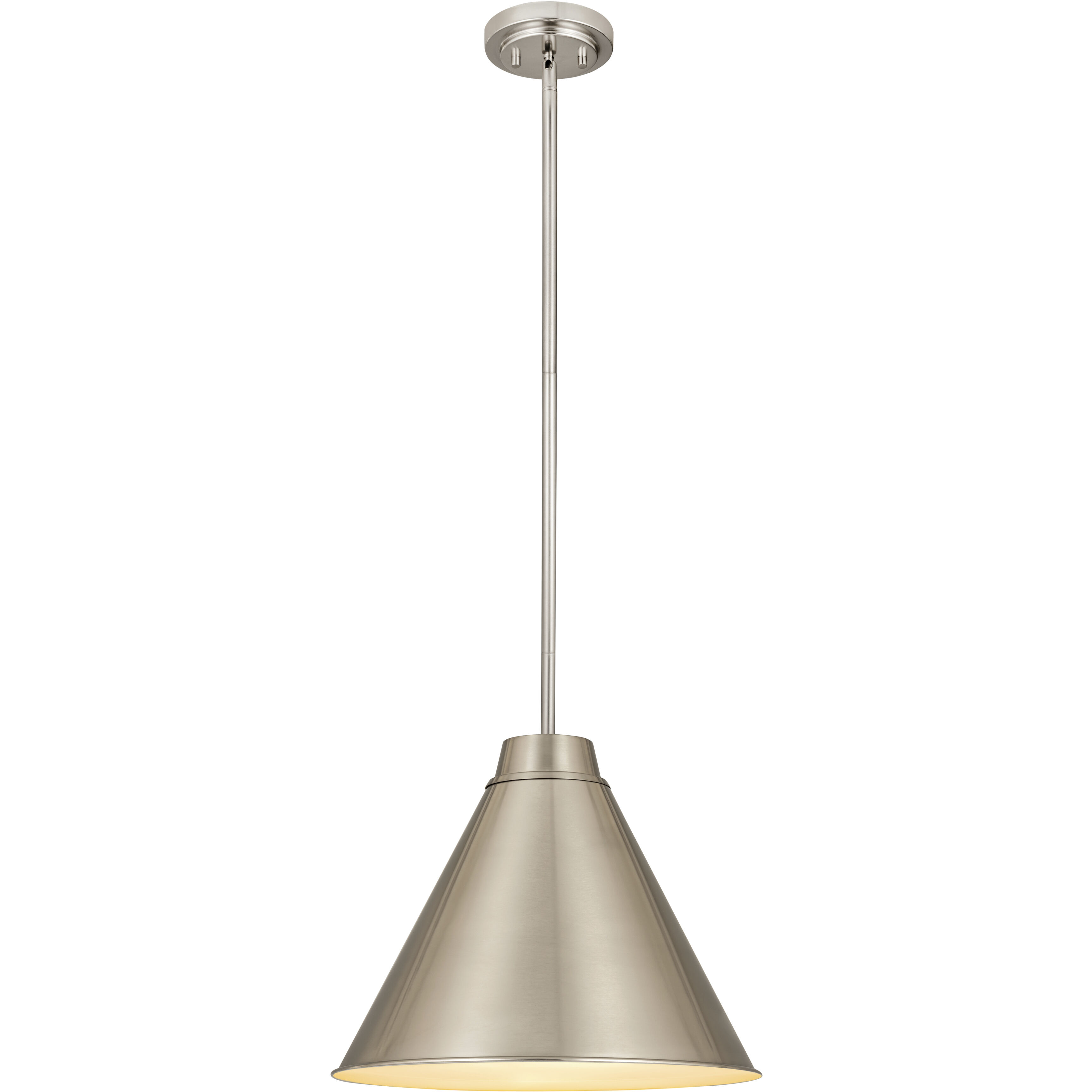 Eaton 1 Light 18 inch Brushed Nickel Pendant Ceiling Light