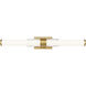 Egon LED 32 inch Modern Gold Bath Vanity Light Wall Light
