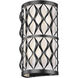 Harden 2 Light 8 inch Matte Black Wall Sconce Wall Light