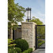 Fortis 3 Light 35.75 inch Sand Black Outdoor Pier Mounted Fixture