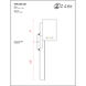 Amador Outdoor Wall Light in Deep Bronze