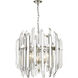 Bova 6 Light 26 inch Polished Nickel Chandelier Ceiling Light