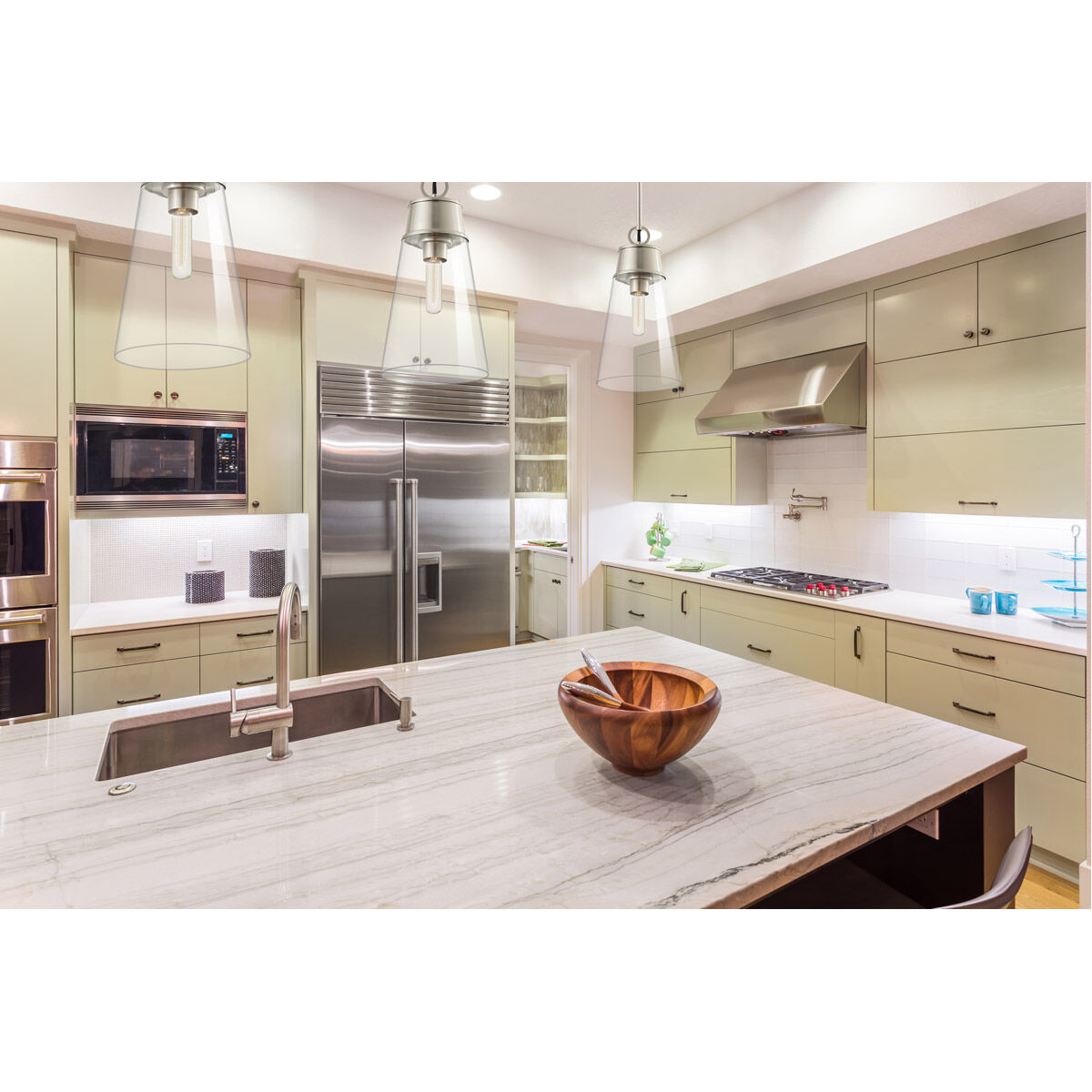 Wentworth 1 Light 7.5 inch Brushed Nickel Pendant Ceiling Light