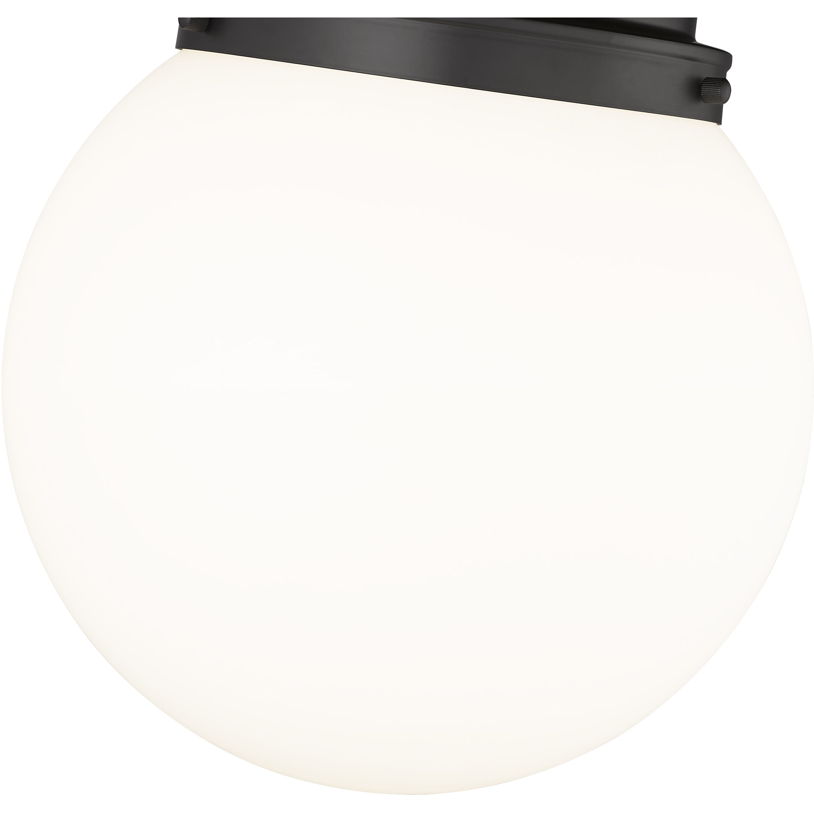 Calhoun 1 Light 13 inch Matte Black Flush Mount Ceiling Light
