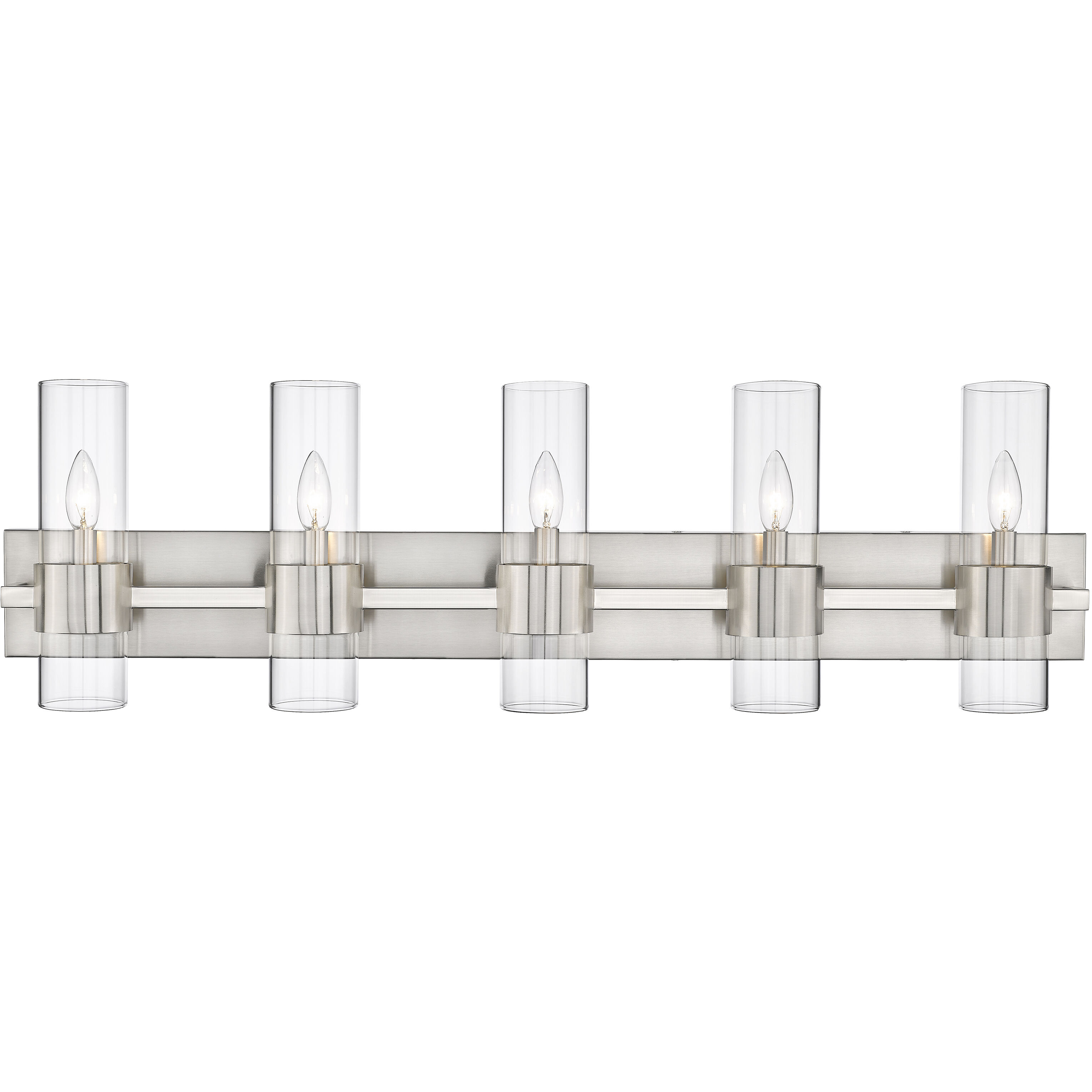 Lawson 5 Light 38 inch Brushed Nickel Vanity Wall Light