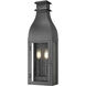 Toulouse 2 Light 22 inch Sand Black Outdoor Wall Light