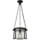 Cape Harbor 1 Light 13 inch Matte Black Pendant Ceiling Light