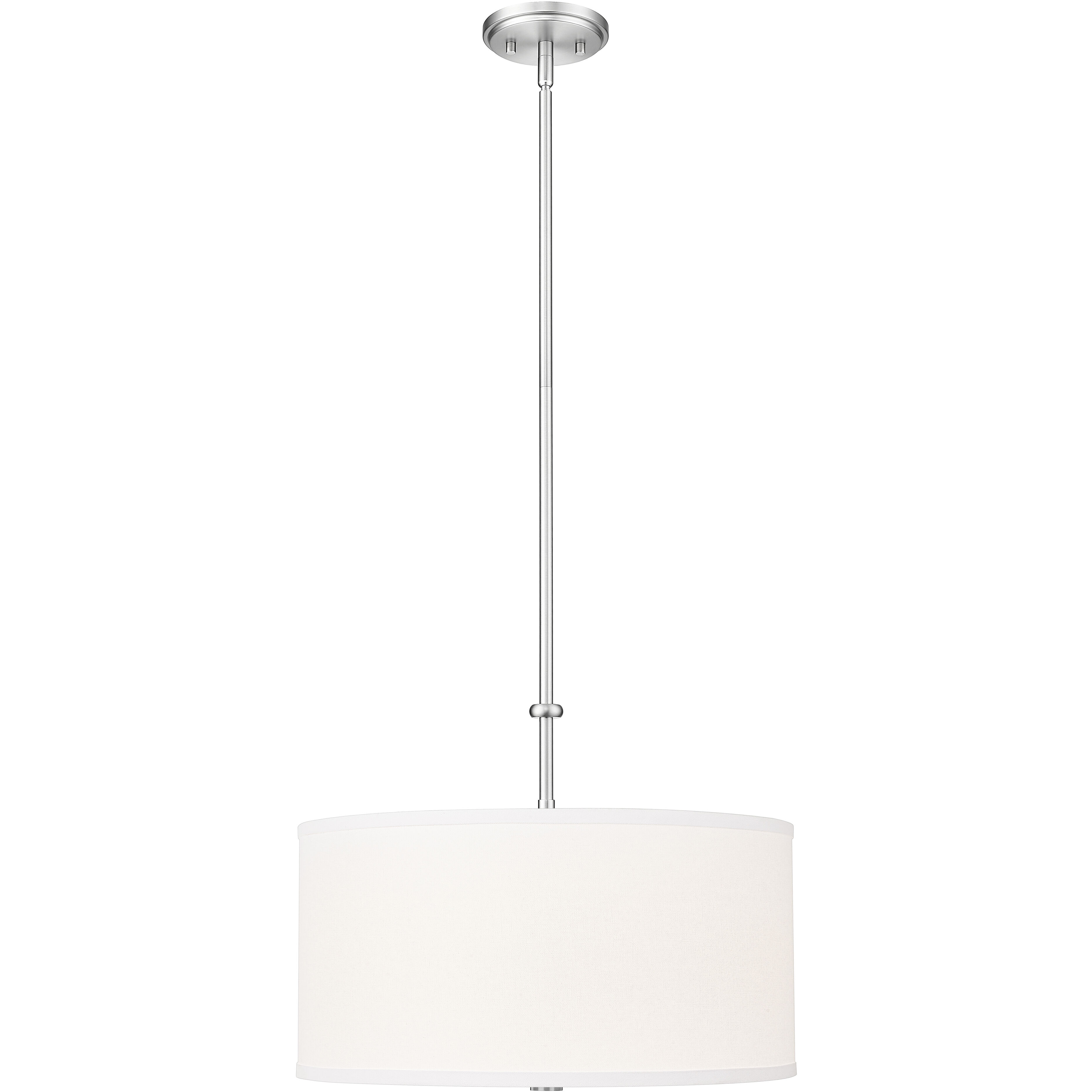 Linden Pendant Ceiling Light in Brushed Nickel