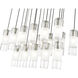 Alton 17 Light 42 inch Brushed Nickel Linear Chandelier Ceiling Light