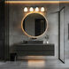 Oren 4 Light 31 inch Matte Black Bath Vanity Light Wall Light