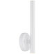 Forest LED 4.75 inch Matte White Wall Sconce Wall Light in Matte White Steel