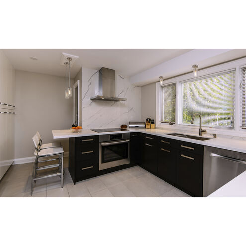 Delaney 1 Light 5 inch Brushed Nickel Flush Mount Ceiling Light