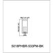 Nova 4 Light 29.5 inch Black Outdoor Pier Mounted Fixture