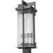 Fortis 2 Light 25.25 inch Sand Black Outdoor Post Mount Fixture