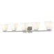 Annalise 5 Light 42 inch Brushed Nickel Vanity Wall Light