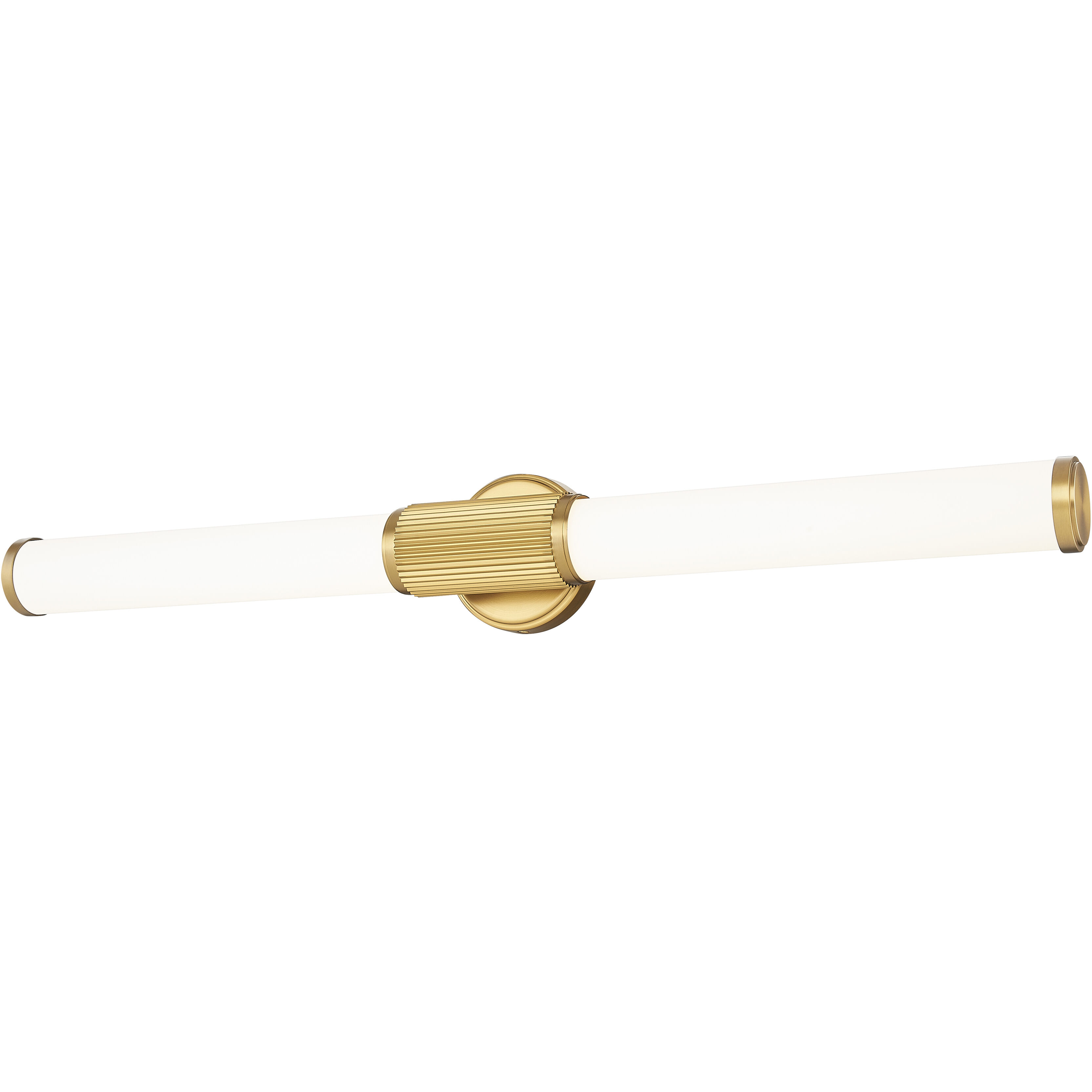 Solange LED 32.5 inch Modern Gold Bath Vanity Wall Light