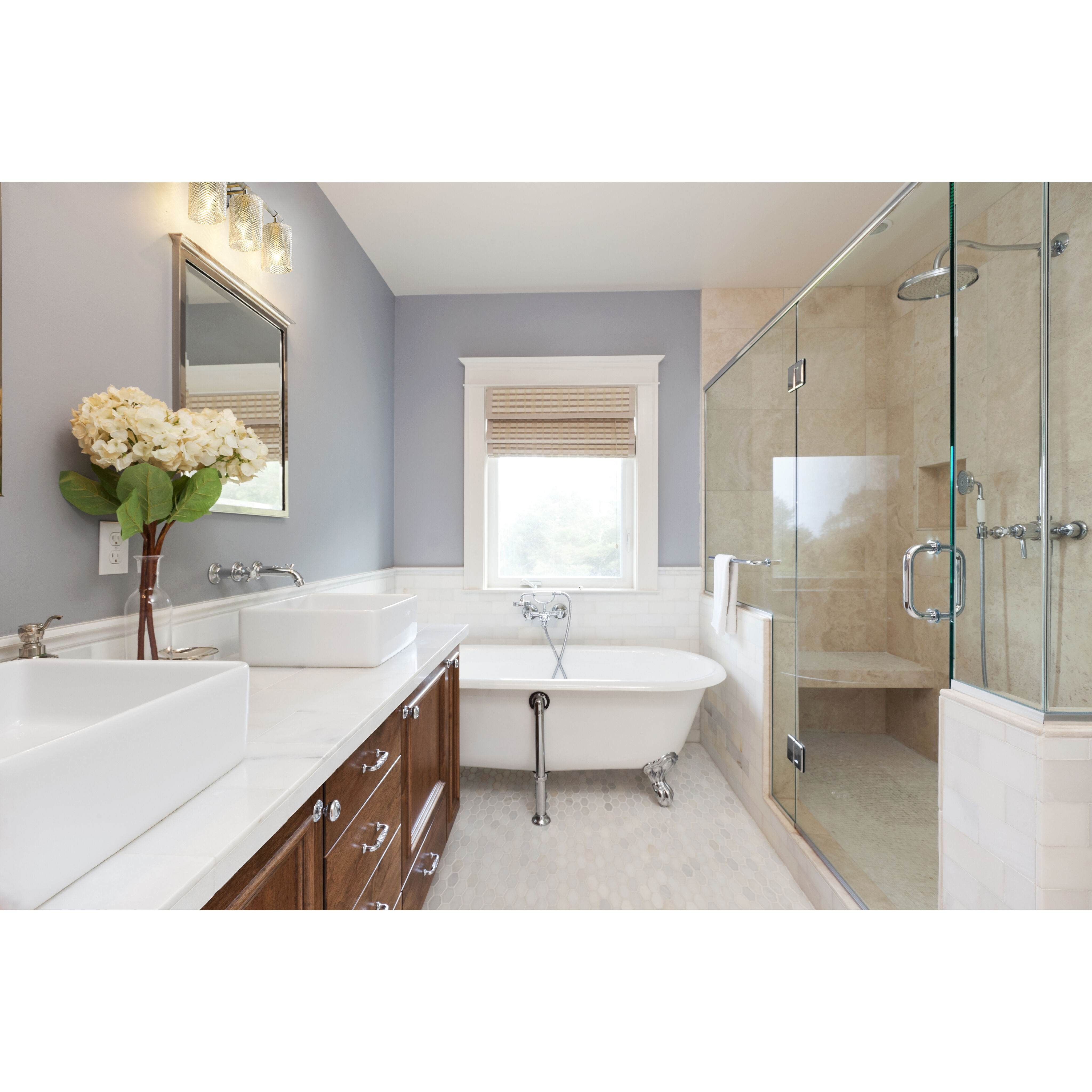 Dover Street 3 Light 24.5 inch Brushed Nickel Vanity Wall Light