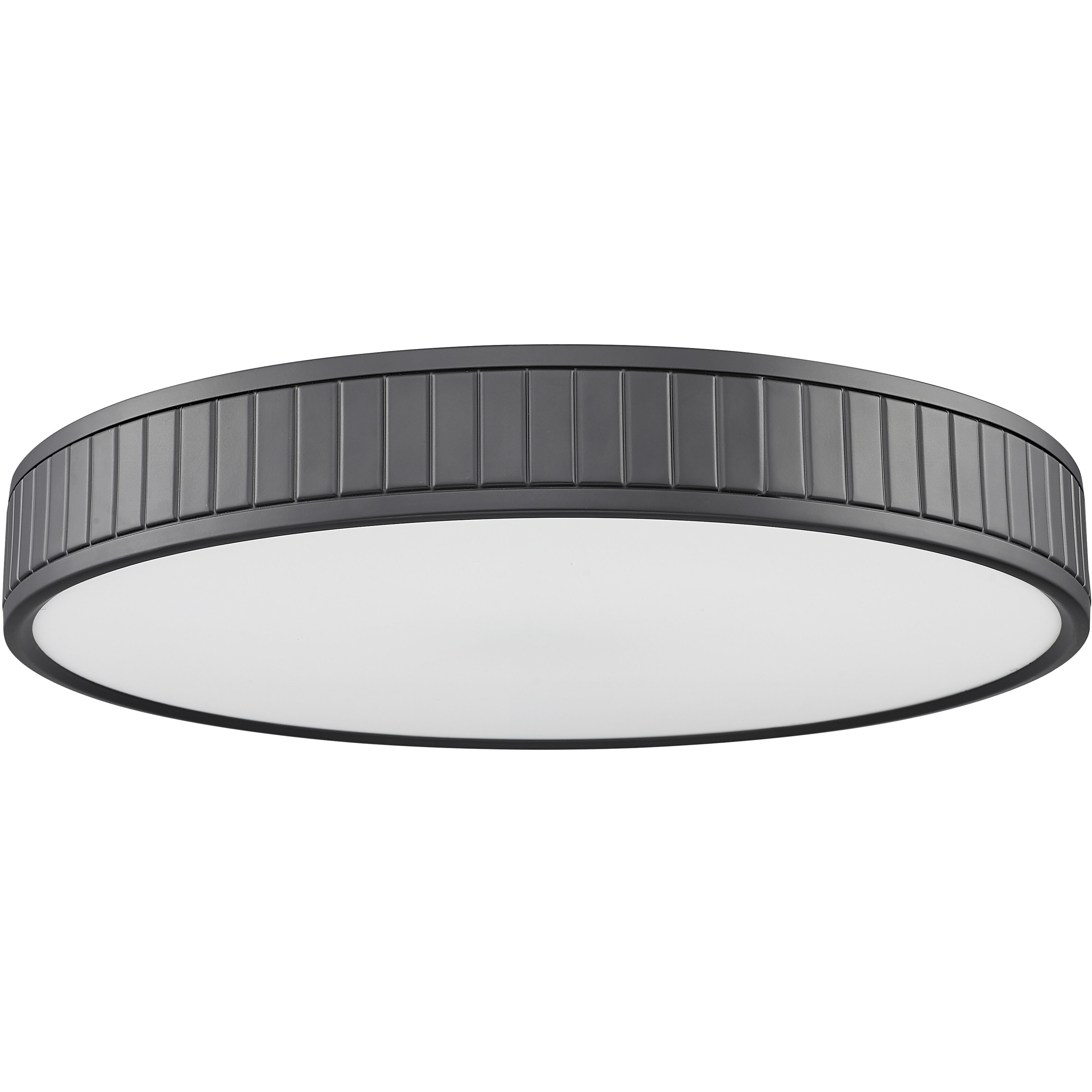 Madison LED 20.5 inch Matte Black Flush Mount Ceiling Light