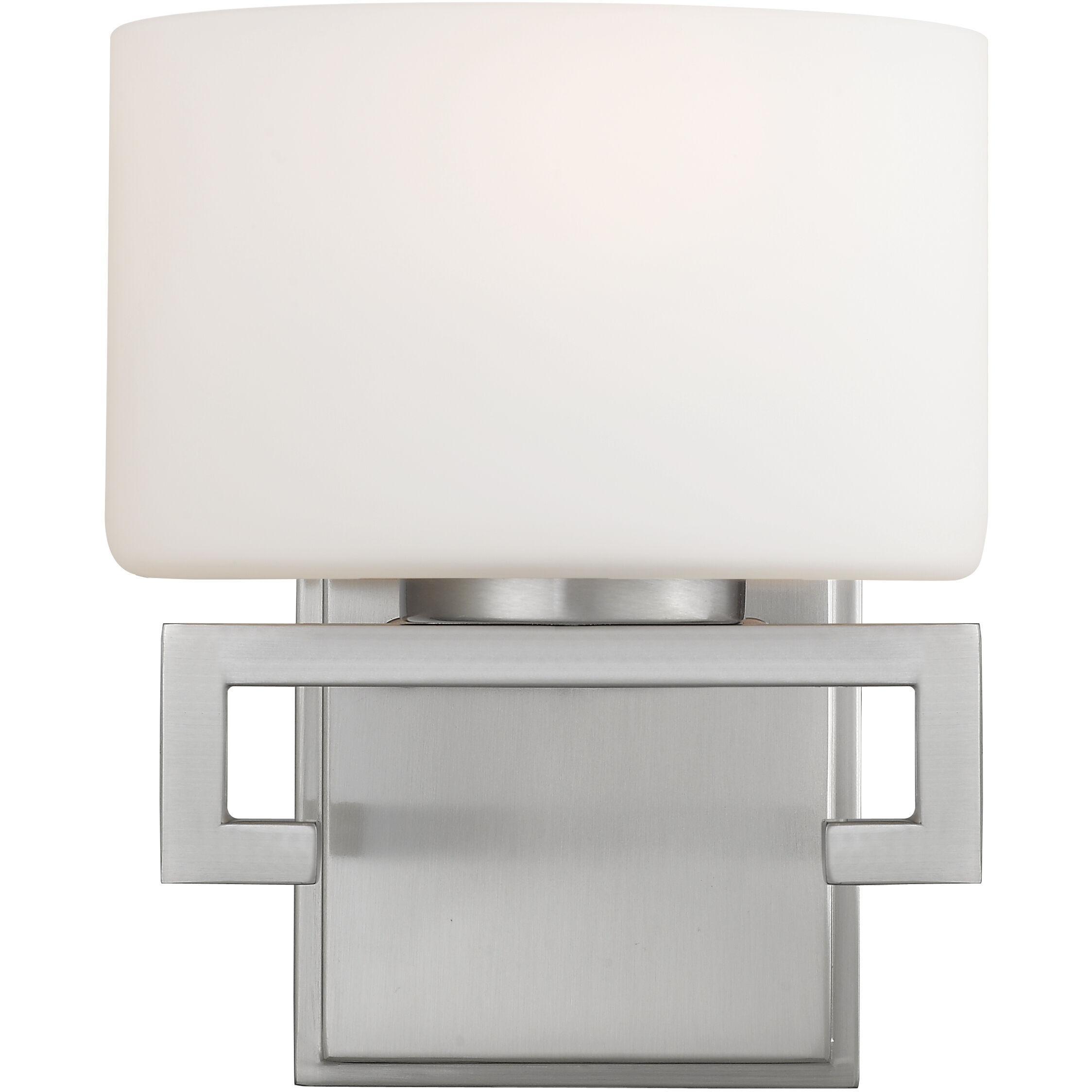 Privet LED 6.75 inch Brushed Nickel Wall Sconce Wall Light