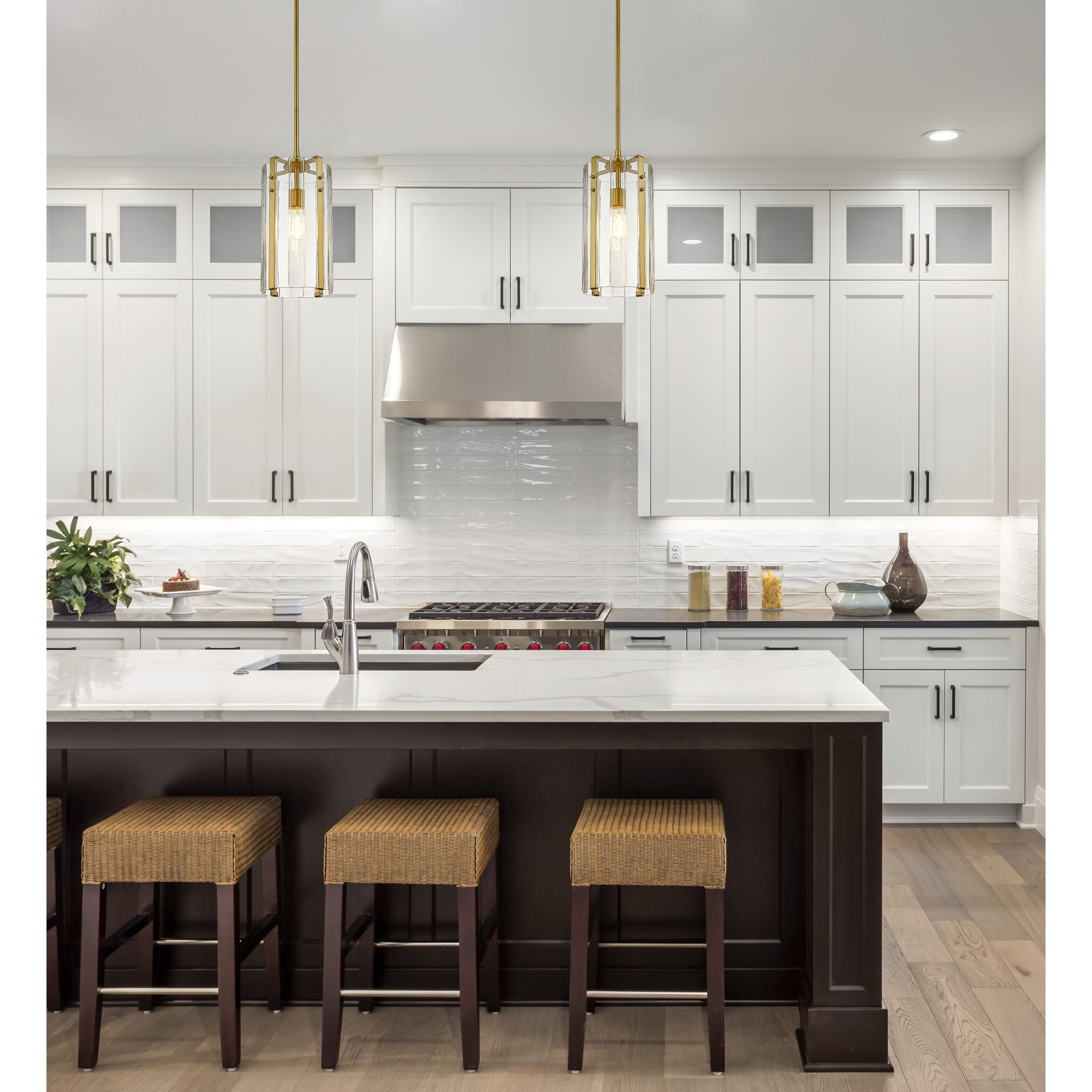 Alverton 1 Light 8 inch Rubbed Brass Pendant Ceiling Light in Rubbed Bronze