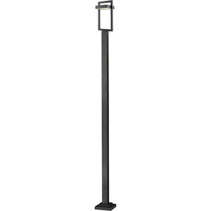 Luttrel LED 117.63 inch Black Outdoor Post Mounted Fixture