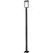 Luttrel LED 117.63 inch Black Outdoor Post Mounted Fixture